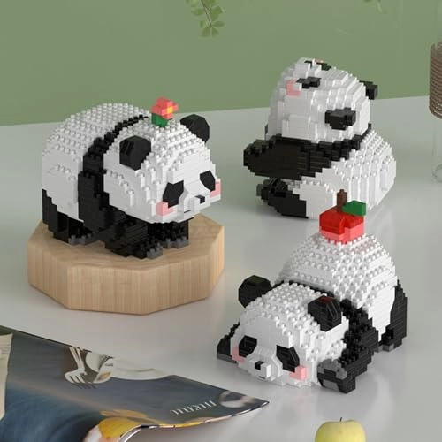 Panda Building Blocks Set - Panda 940 pcs