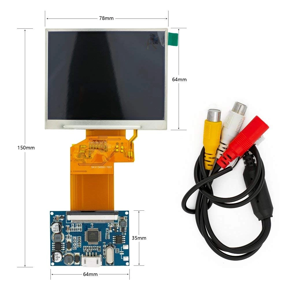 TFT LCD Display - 3.5 Inches