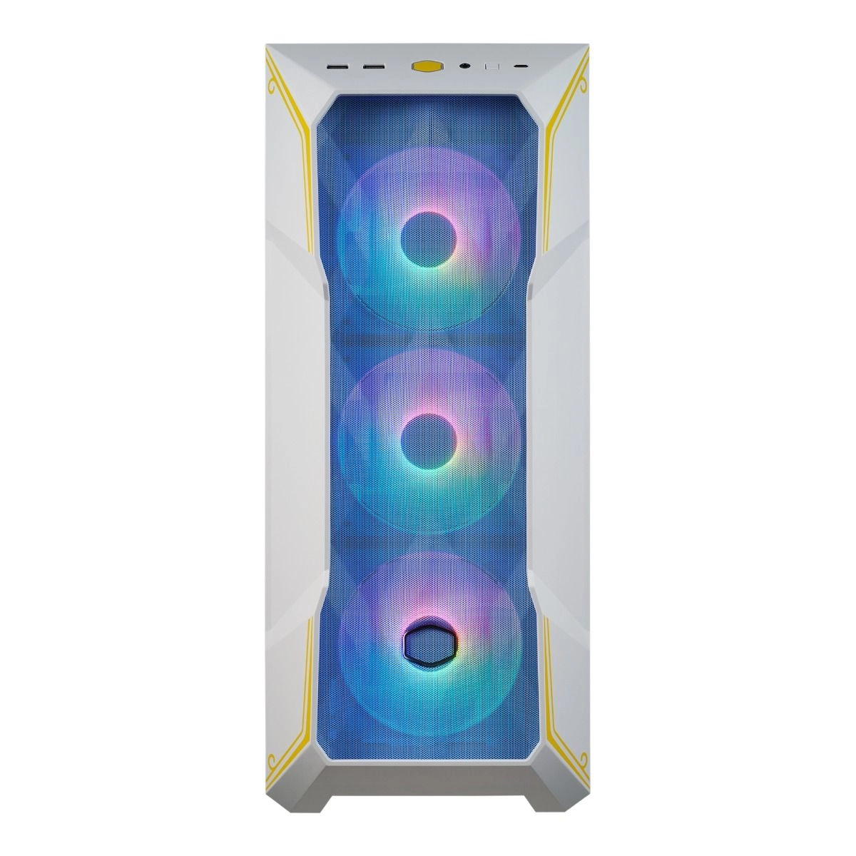 TD500 Mesh - Fully tempered glass side panel Mid-tower PC case