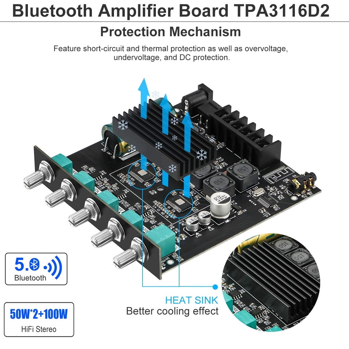 TPA3116D2 - Class D Dual Channel 100W
