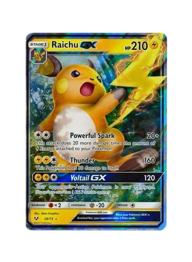 Pokémon Raichu-GX B07684SMYL
