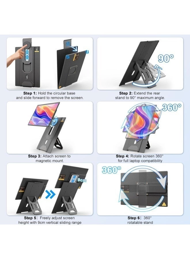 Portable Laptop Monitor Extender - V2-N2 16.1 Inches 1920 x 1200