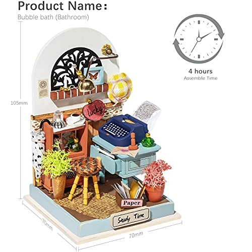 DIY Miniature Furniture Dollhouse Kit - Record Mood