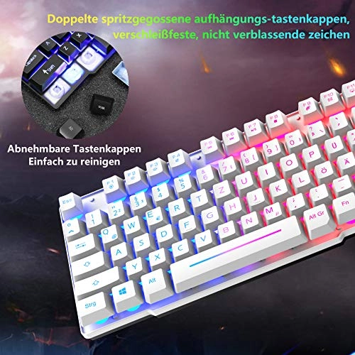 Gaming Keyboard and Mouse Set - DE Wired