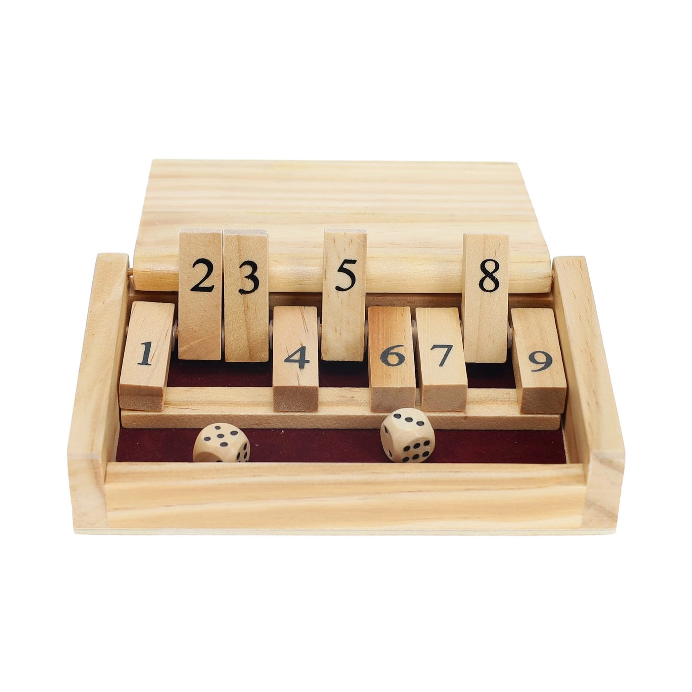Shut The Box - Mini Wooden