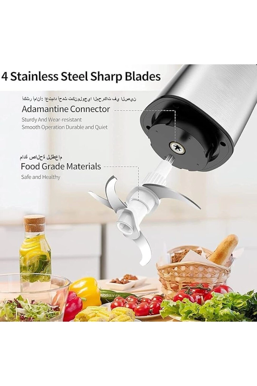 Electric Meat Grinder and Mincer - 2L 850W 2 Speeds