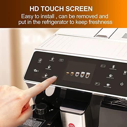 WS-202 - 1.7L Milk Frother Touch Screen Grinder