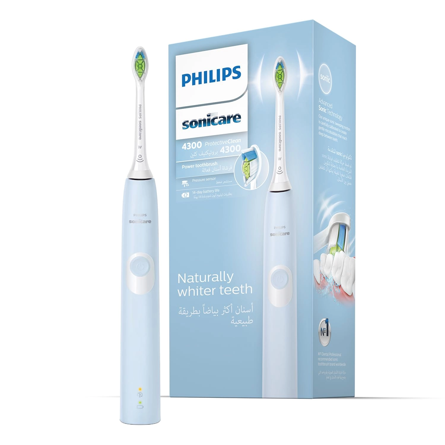 ProtectiveClean 4300 - Electric Toothbrush Pastel Pink