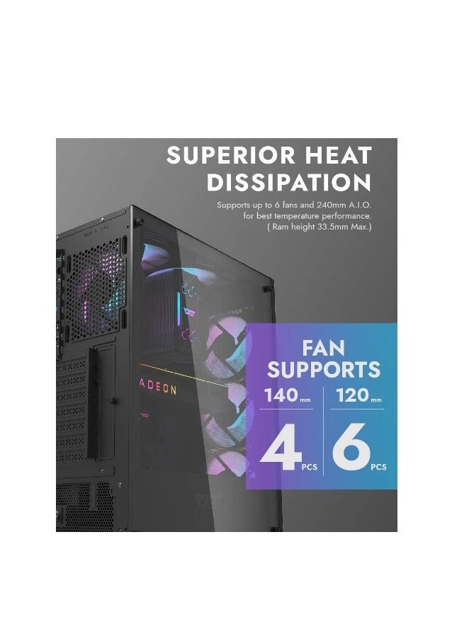 DK352 PLUS - Side window Mid Tower