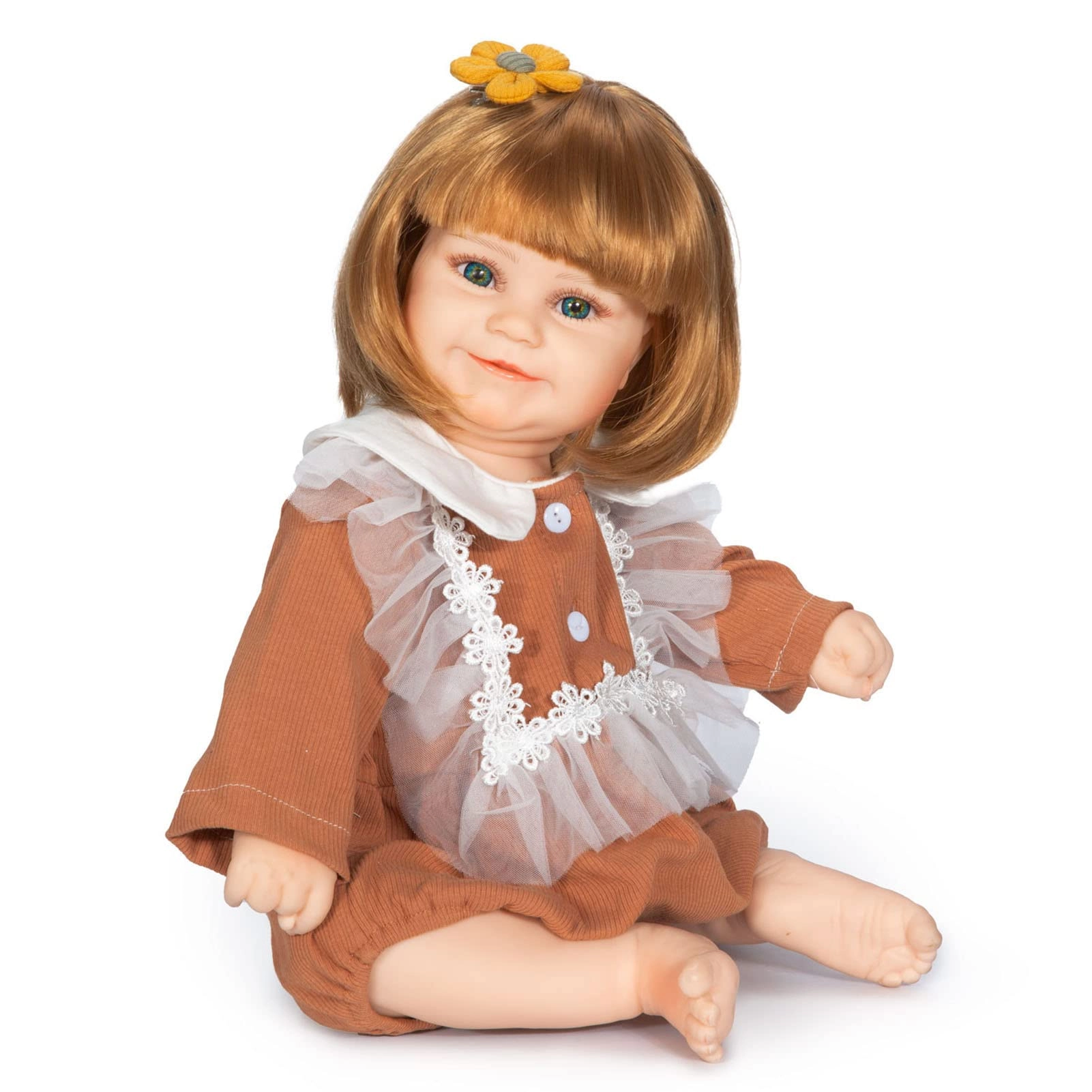 Reborn Baby Doll - 22 Inch Silicone Baby Girl Ages 3+