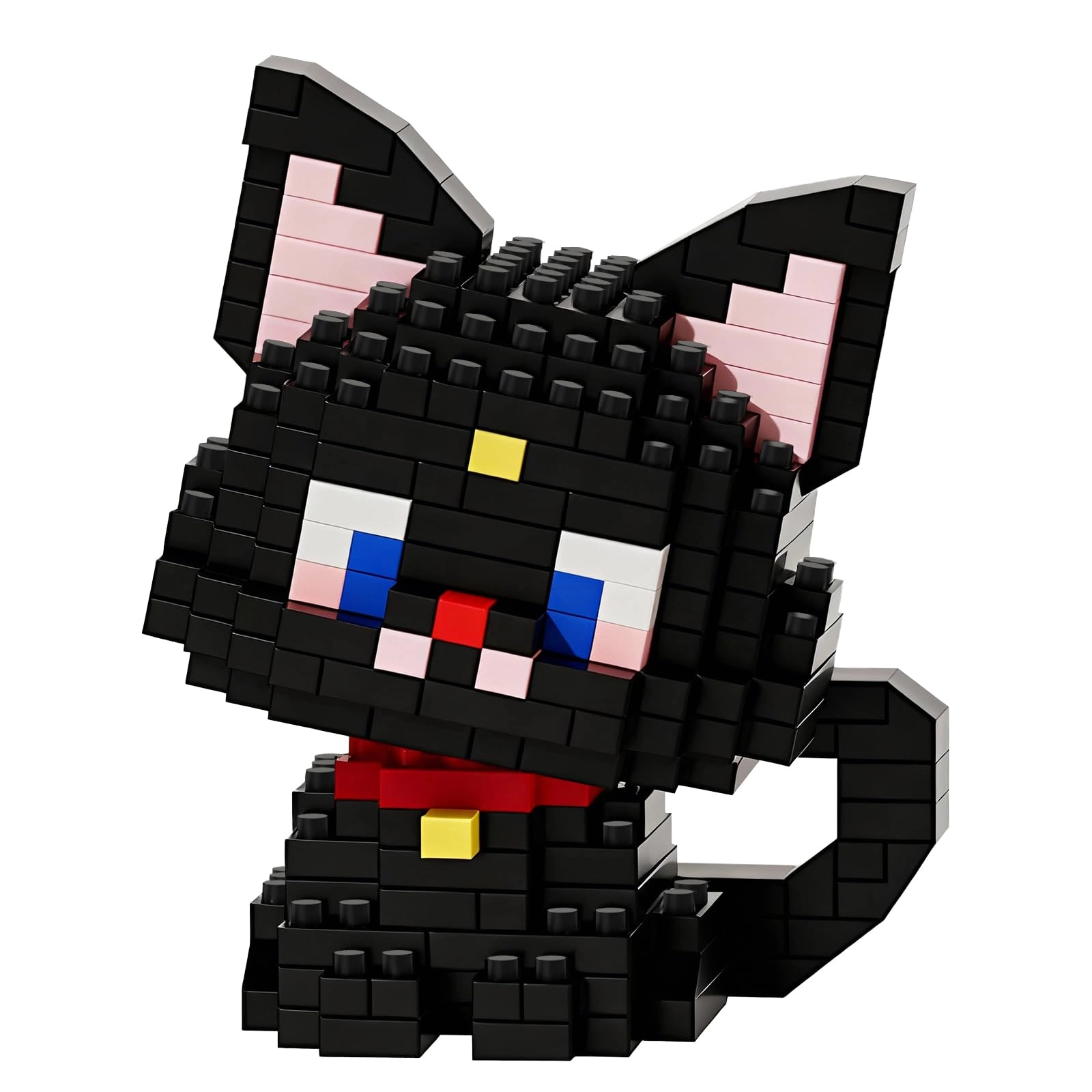 NOOLY Micro Animal Building Bricks Cat - Black Cat 1 pcs