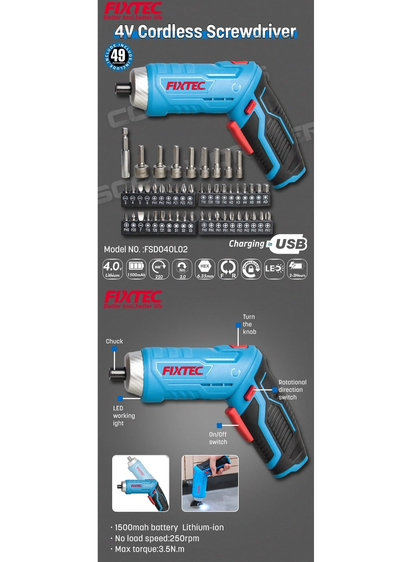 Cordless Precision Screwdriver