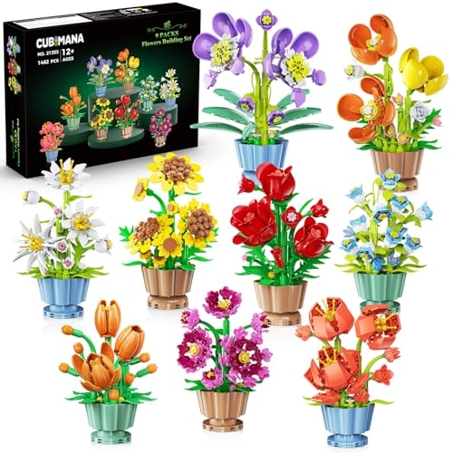 9 Flowers Building Sets