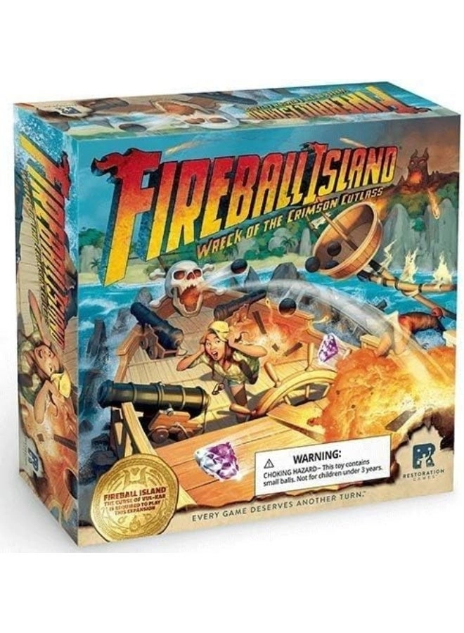 Fireball Island: The Curse of Vul Kar - Wreck of Crimson Cutlass