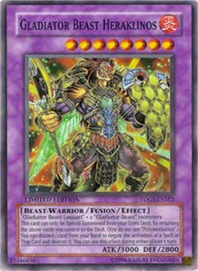Yu-Gi-Oh! Gladiator Beast Heraklinos TDGS-ENSE2