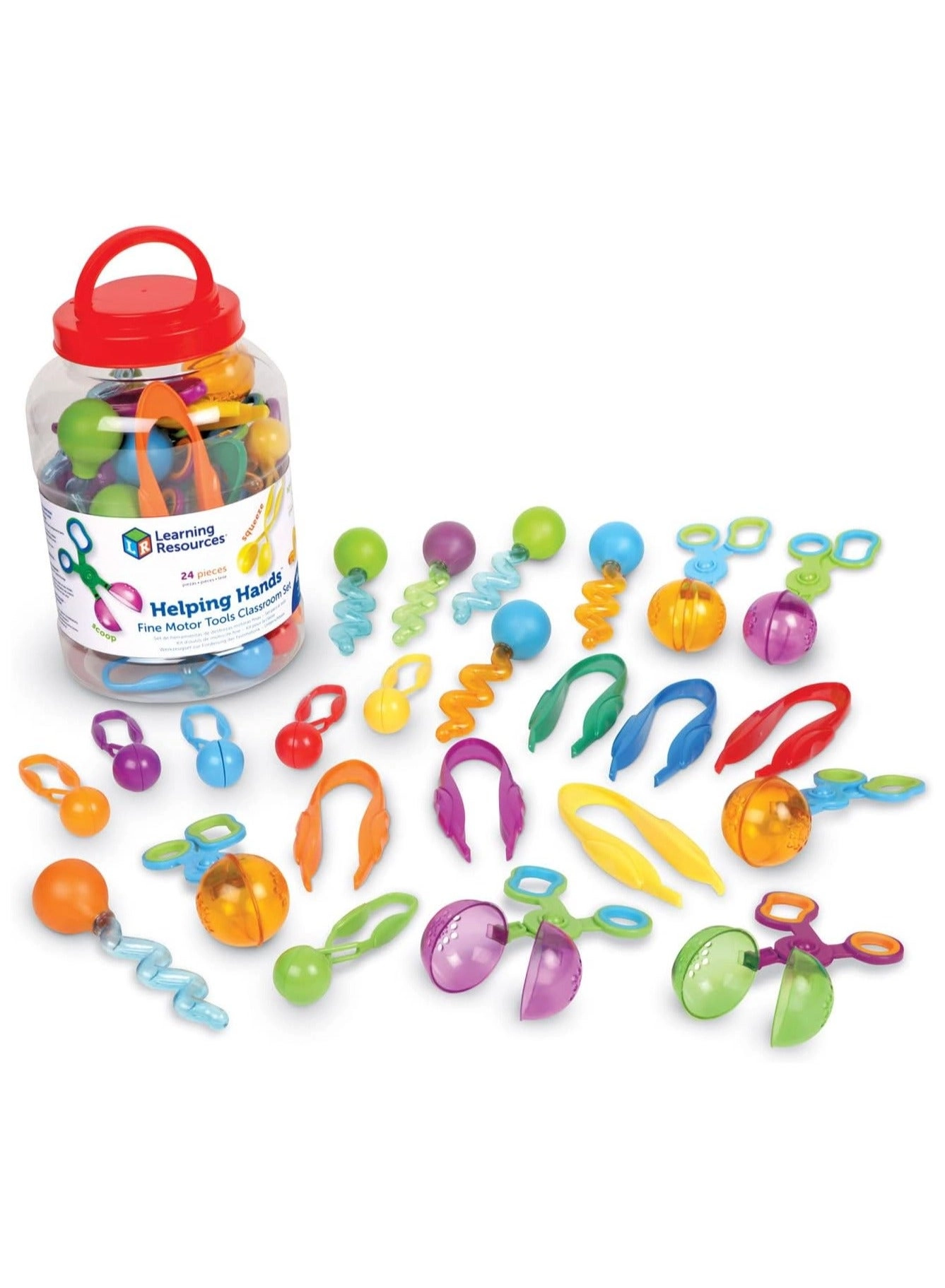 Helping Hands Fine Motor Tools Classroom Set - 3+ Years 24 piece(s)