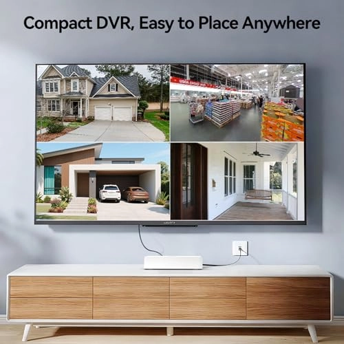 4Ch Home Security Camera System - 4 4CH 1080P