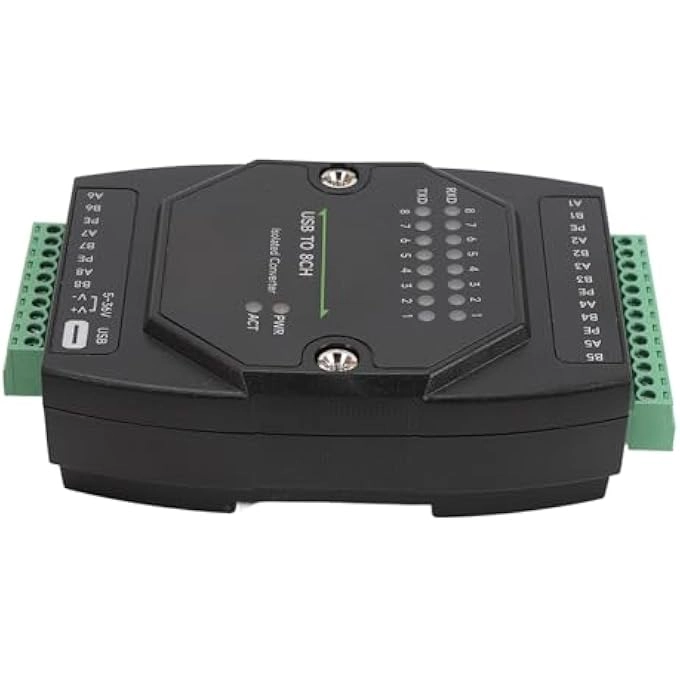 USB TO RS485 CONVERTER - 8 CHANNEL ISOLATED USB C POWER SUPPLY