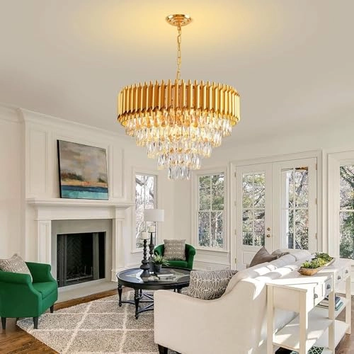 Crystal Pendant Light - 800/300 MM