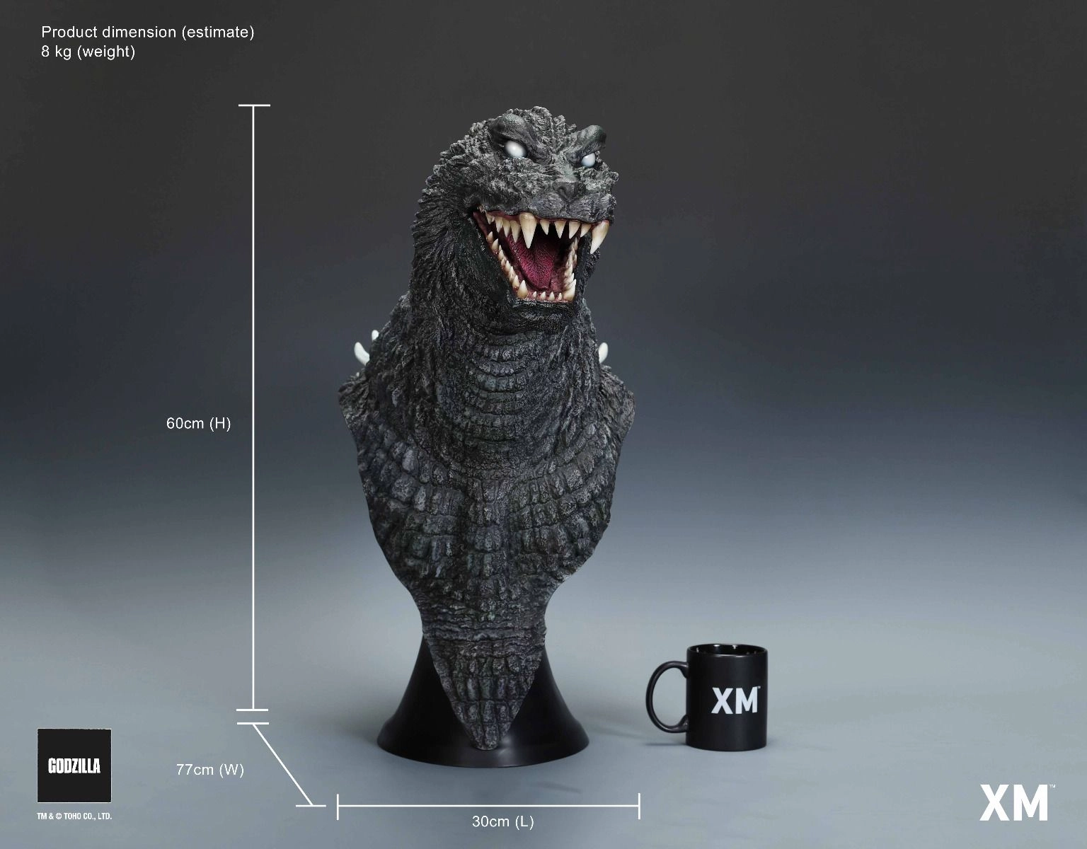 Godzilla 2001 Bust