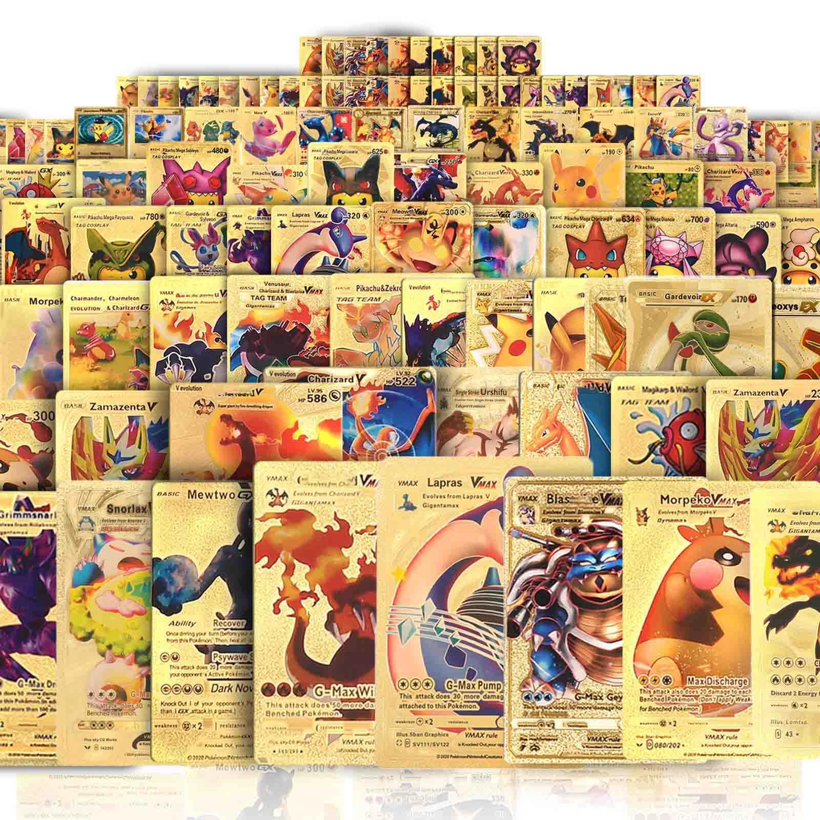 NLZFK Ultra Rare Gold Cards Packs - 55pcs