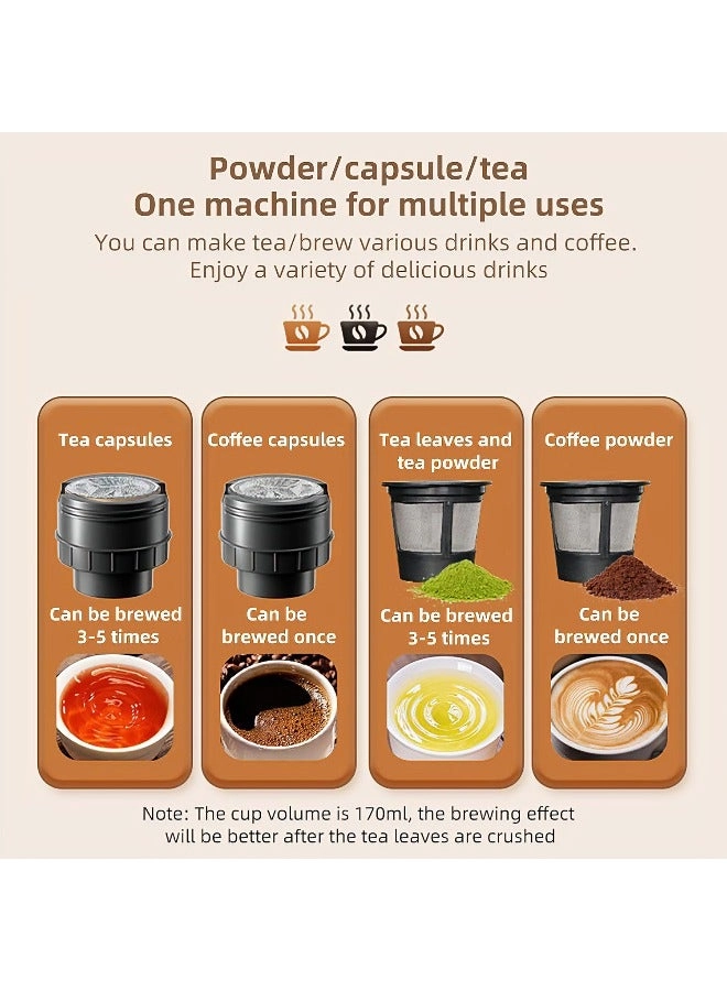 Portable Electric Espresso - Cordless Rechargeable Handheld