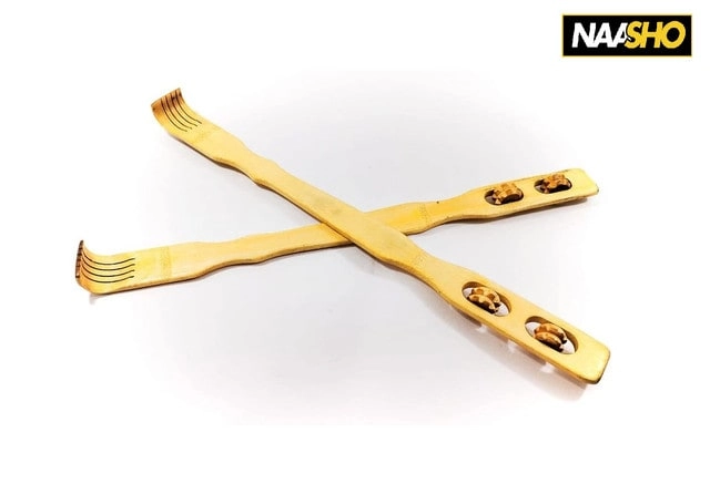 NAASHO Handheld Stress Relief Head Massager Tool - Pack of 2 Portable Manual