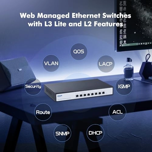 8x10G Eth Managed 8-ports