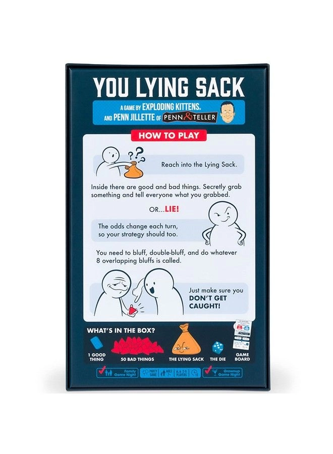 You Lying Sack - Classic Multicolor
