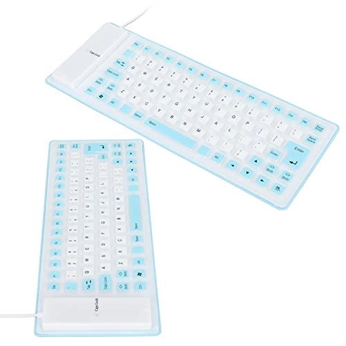 Foldable Silicone Keyboard - Wired