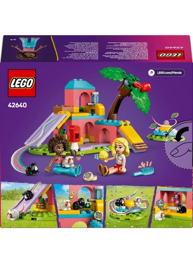 Friends Guinea Pig Playground (42640) - 2 Minidolls 2 Animal Figures