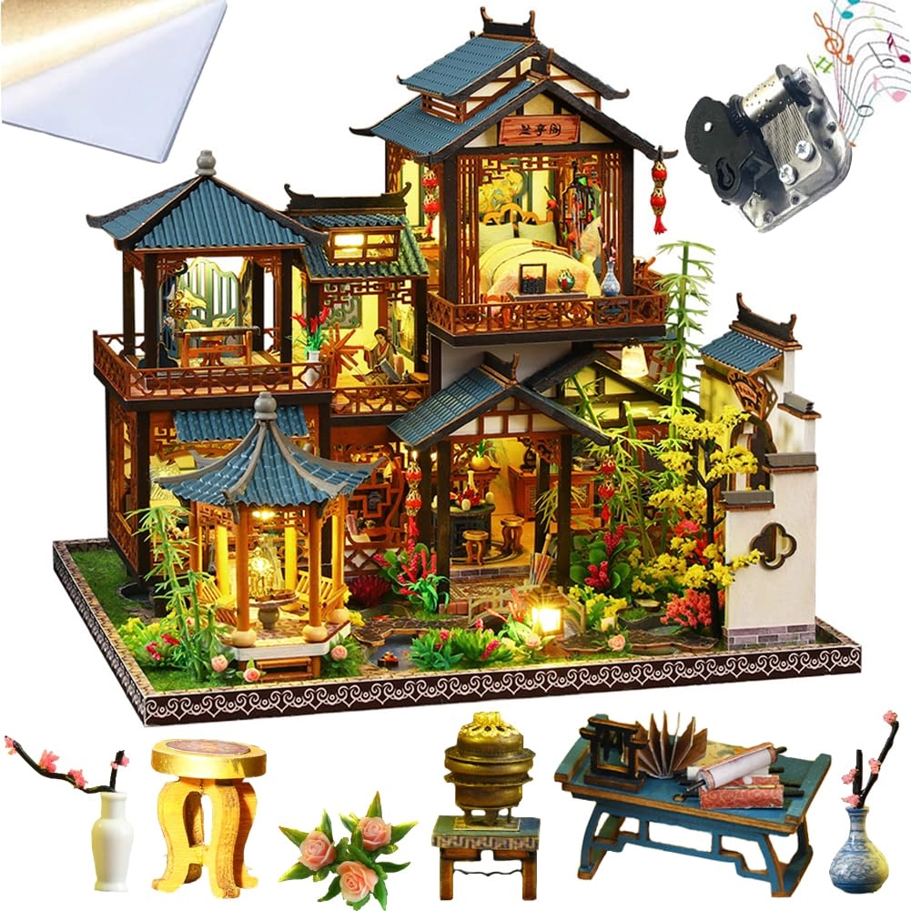 TOPBSFARNY Yayun Lanting - Chinese Style Courtyard