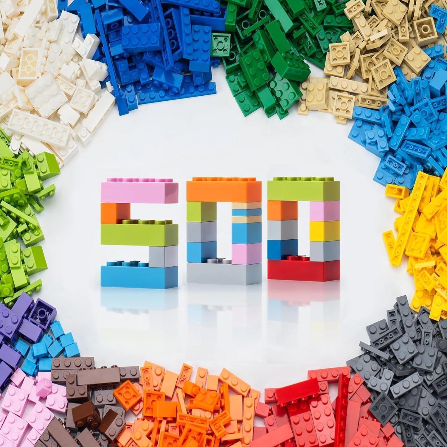 WYSWYG Building Bricks - 500 pcs