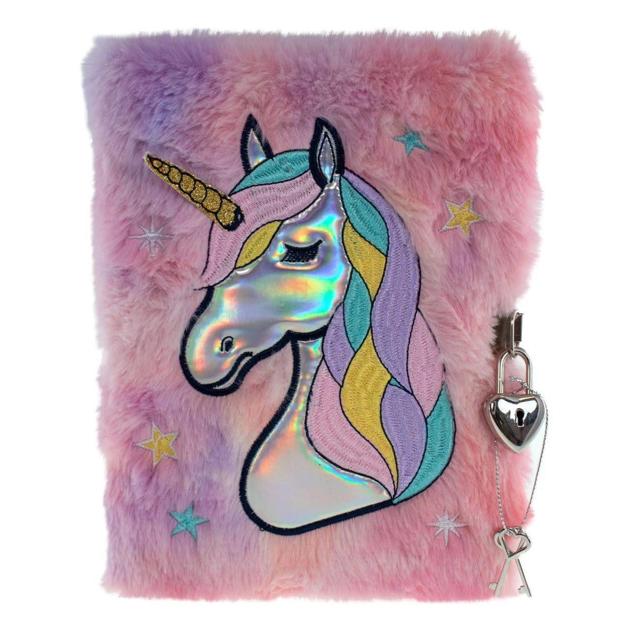 Trendenz Tinka - Plush Diary with Lock Unicorn