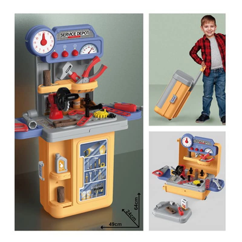 Kids Mobile Tool Table - 39Pcs (8022P)