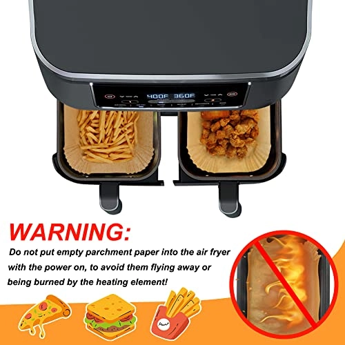 Air Fryer Paper Liners - Paper 50pcs