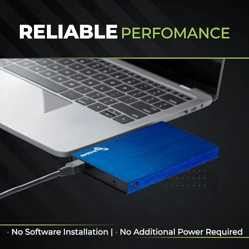 External Portable - 5400 RPM 100GB 2.5-inch HDD