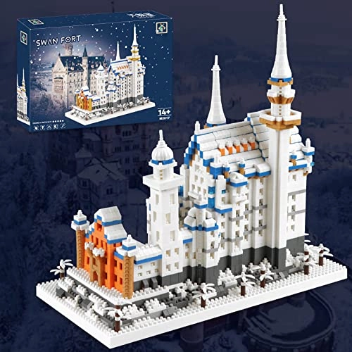 Vziimo Swan Stone Castle - 2800 pcs
