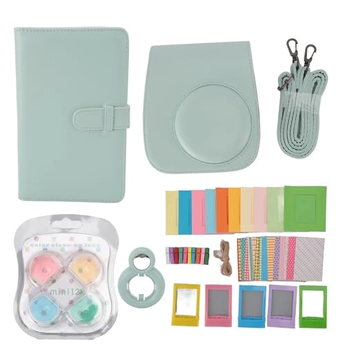 Camera Protective Case - 14x13x8cm Mini 12 PU Leather