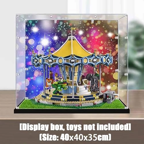 Acrylic Dustproof Transparent Custom Display Case - 40x40x35cm 2mm
