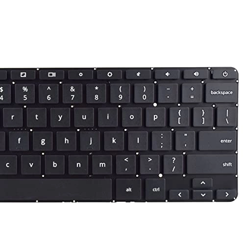 Replacement Keyboard Compatible with HP ChromeBook 11 G2 11 G3 11 G4 EE - US Wired