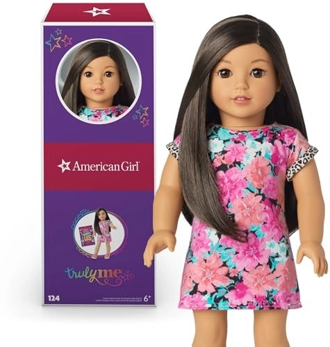 Truly Me 124 - 18inch Brown Eyes BlackBrown Hair Ages 6+