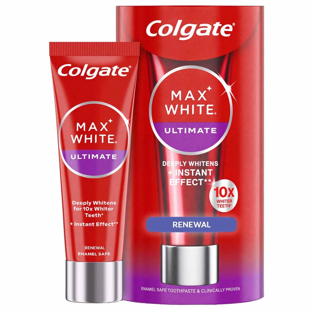 Colgate Max White Ultimate Renewal Fluoride Toothpaste