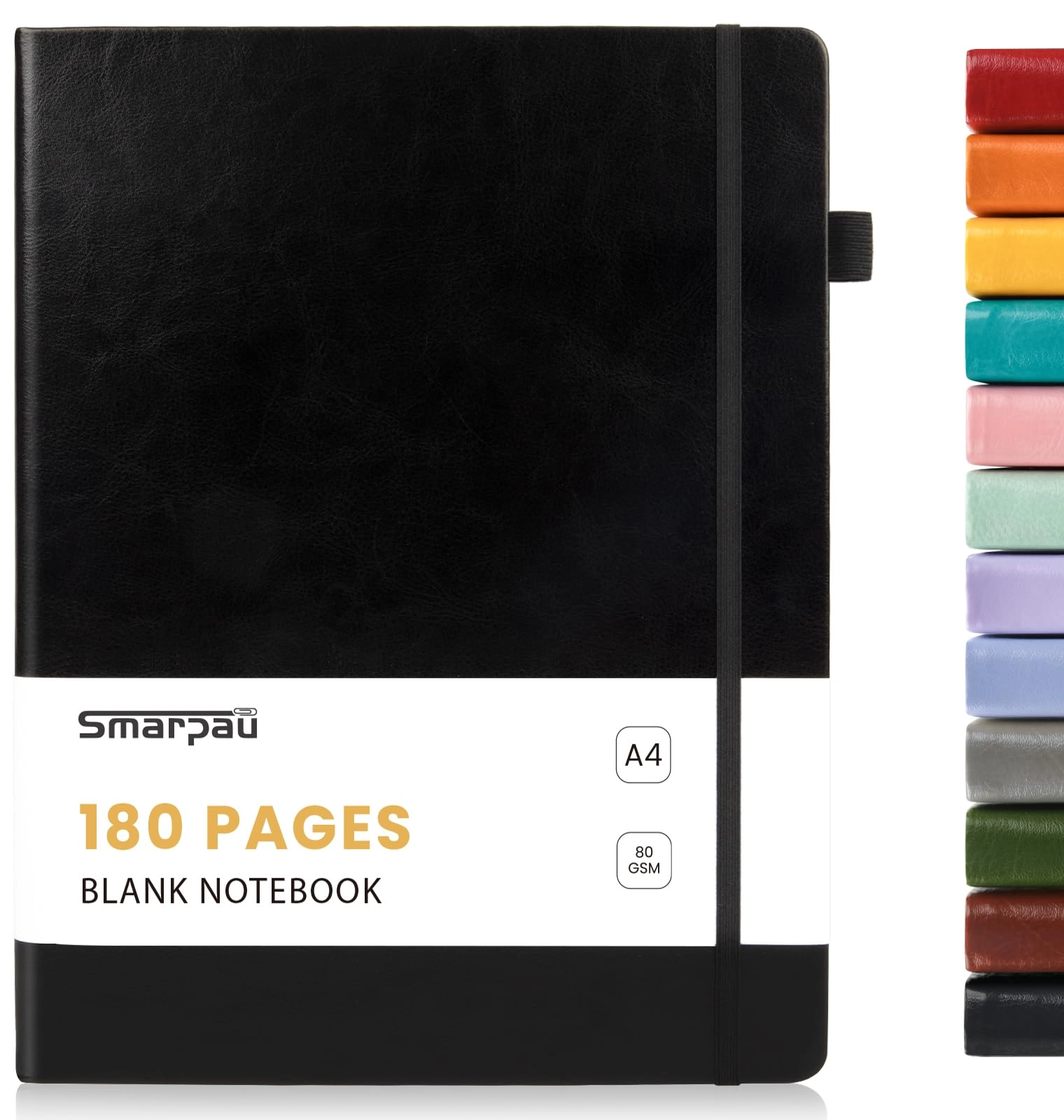 Notebook A4 Hardcover - Blank 180 Pages