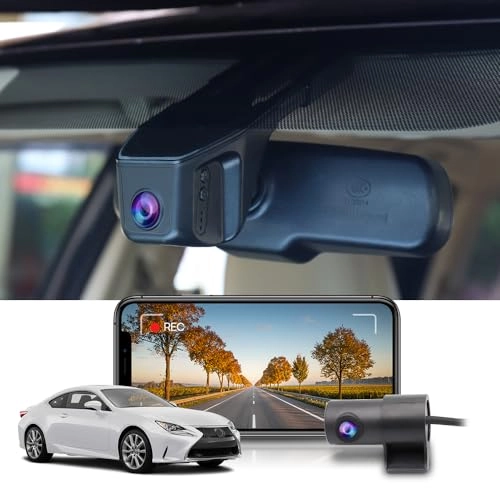 2K Front and 1080P Rear 1440 X 1080 pixels for Lexus RC RCF 2014-2017