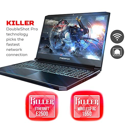 Predator Helios 300 PH315-52-78VL - 15.6'' i7-9750H 16GB DDR4 256GB SSD