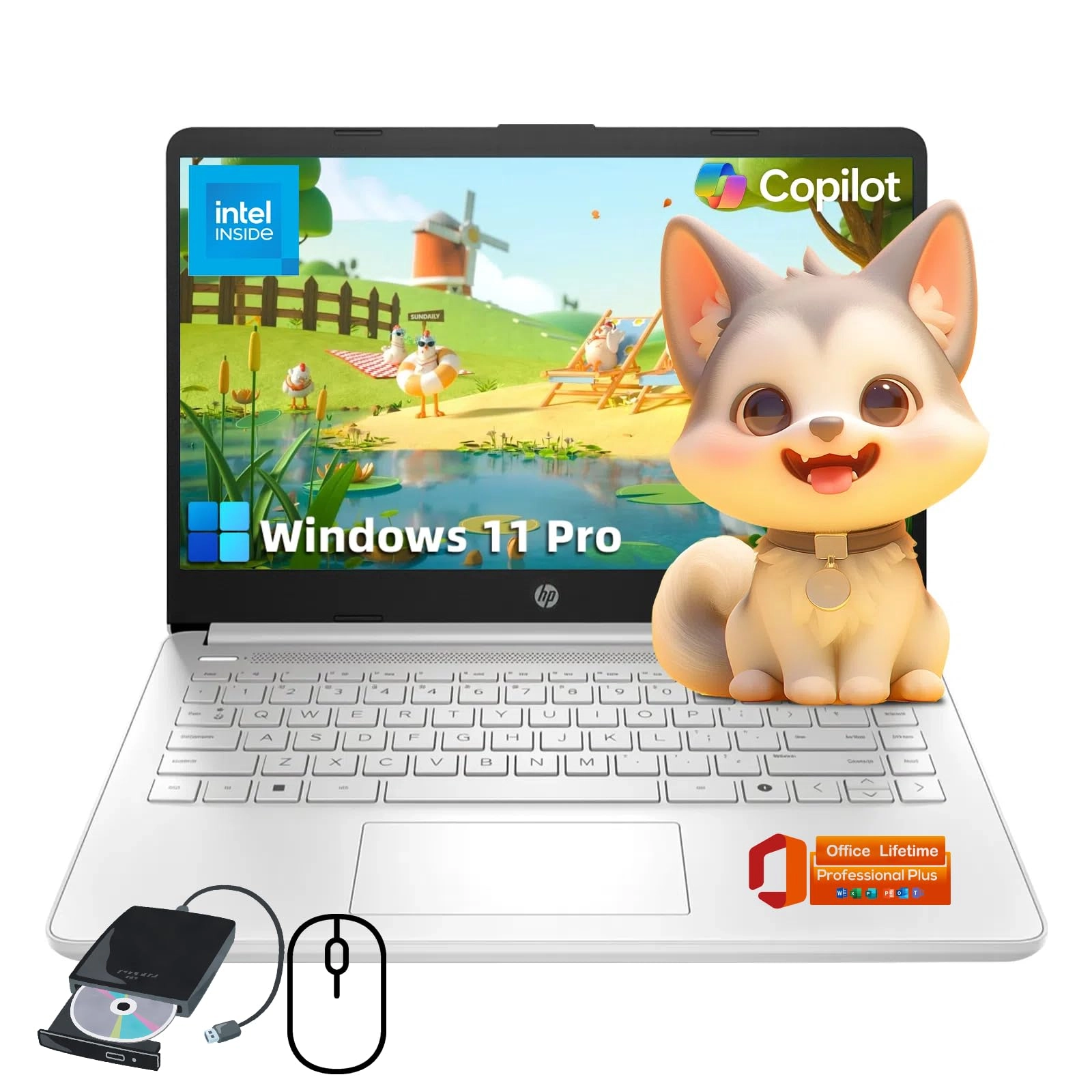 14 Laptop - 14'' N150 16GB DDR4 128GB UFS