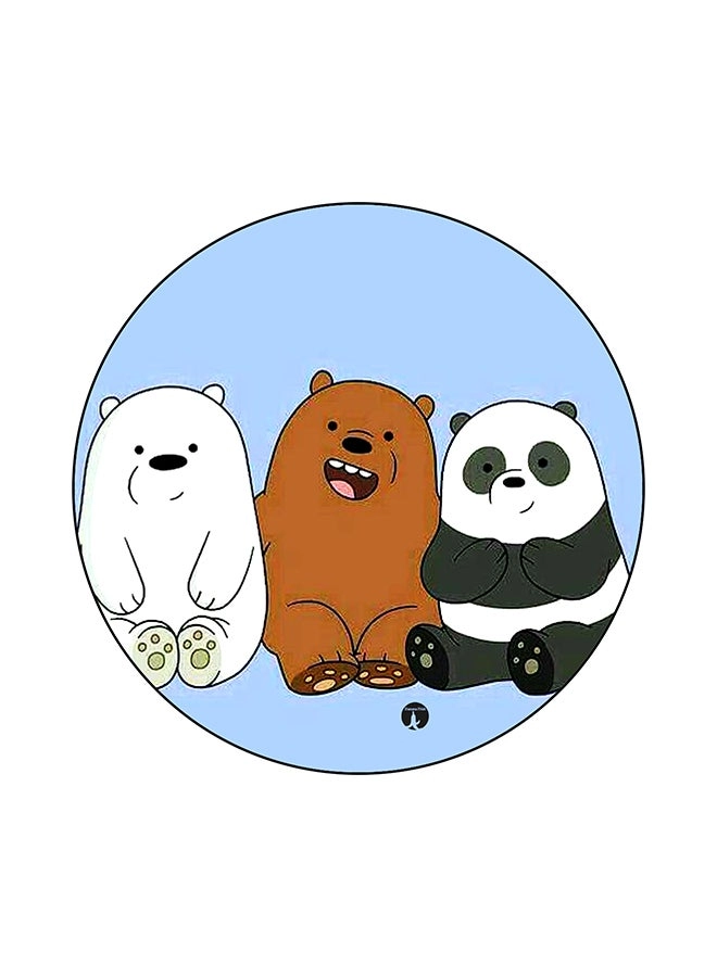 BP Printed Round Polyester Mouse Pad