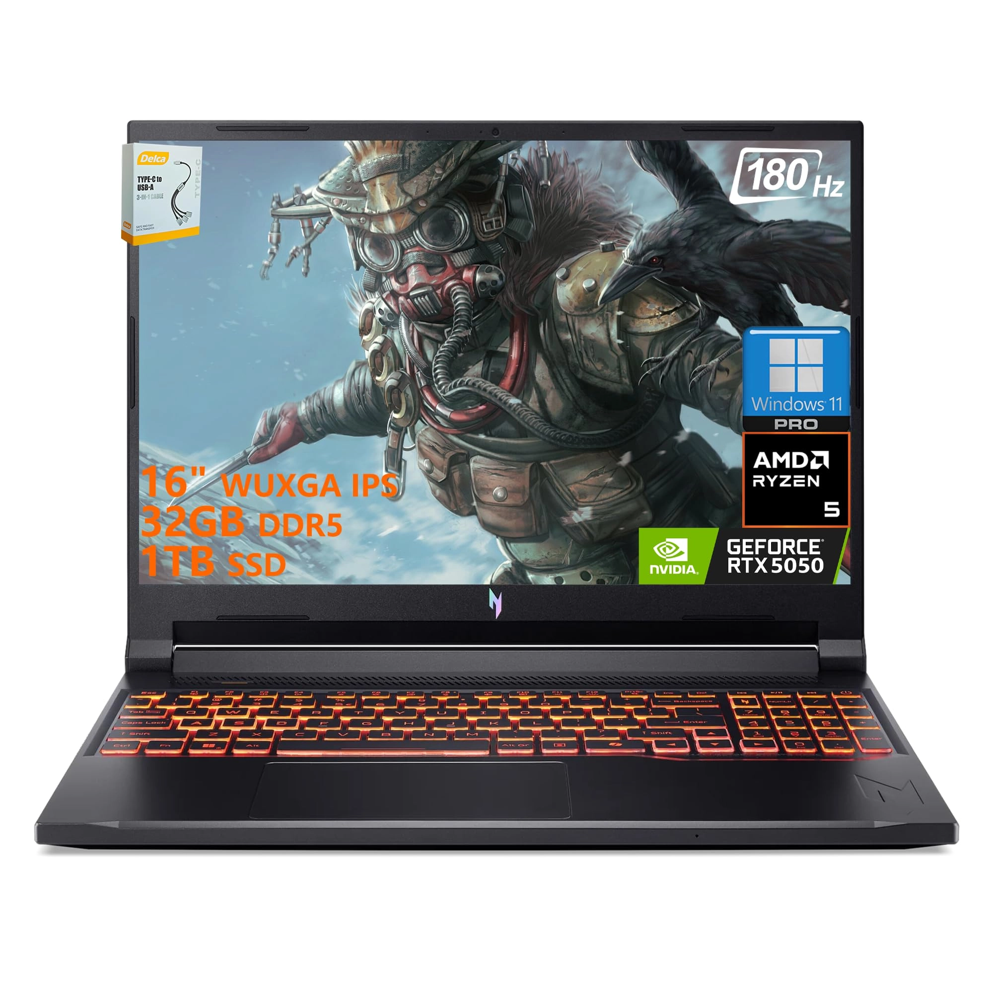 Nitro V 16 AI - 16'' Ryzen 5 240 32GB DDR5 1TB SSD