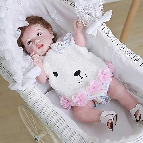 Reborn Baby Doll - 22 inch Silicone Vinyl Bundle